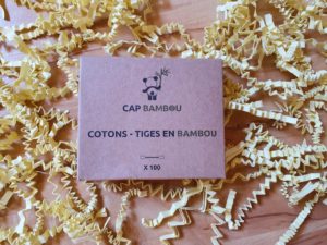 coton tige bambou