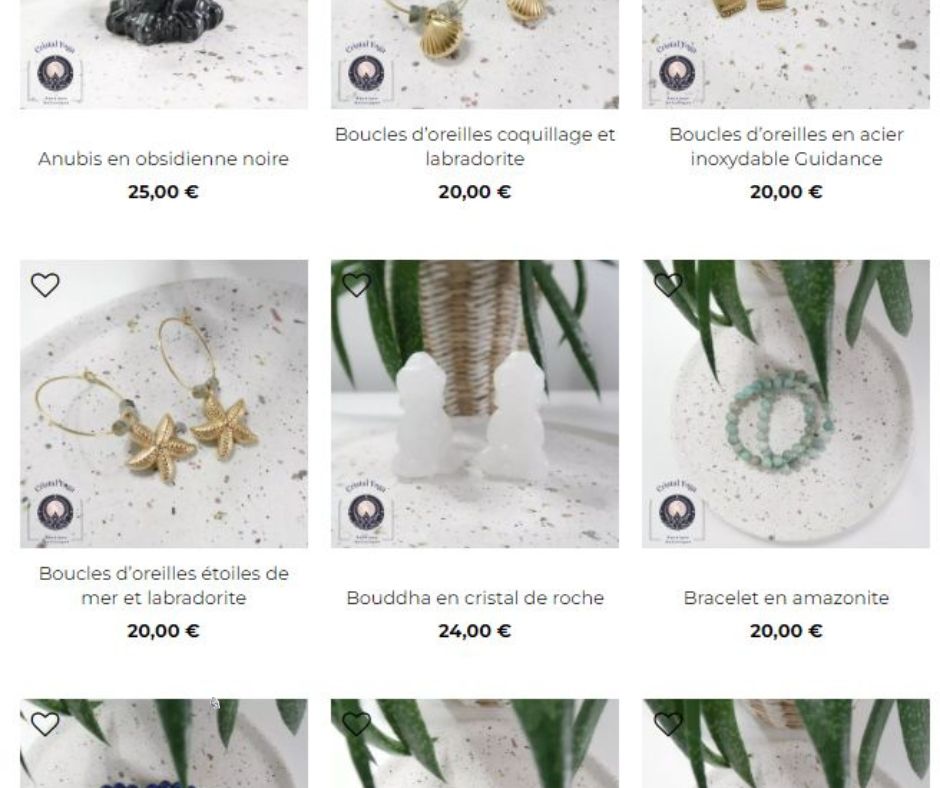 boutique de pierres en ligne