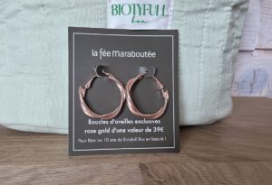 boucles d'oreilles la fée maraboutée