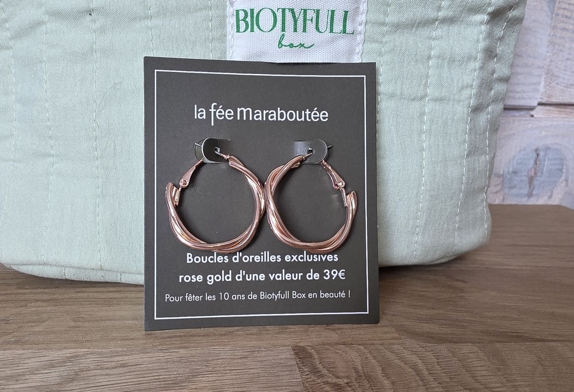 boucles d'oreilles la fée maraboutée