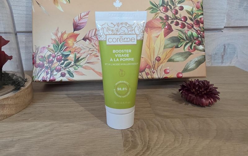 boosteur visage à la pomem coreme