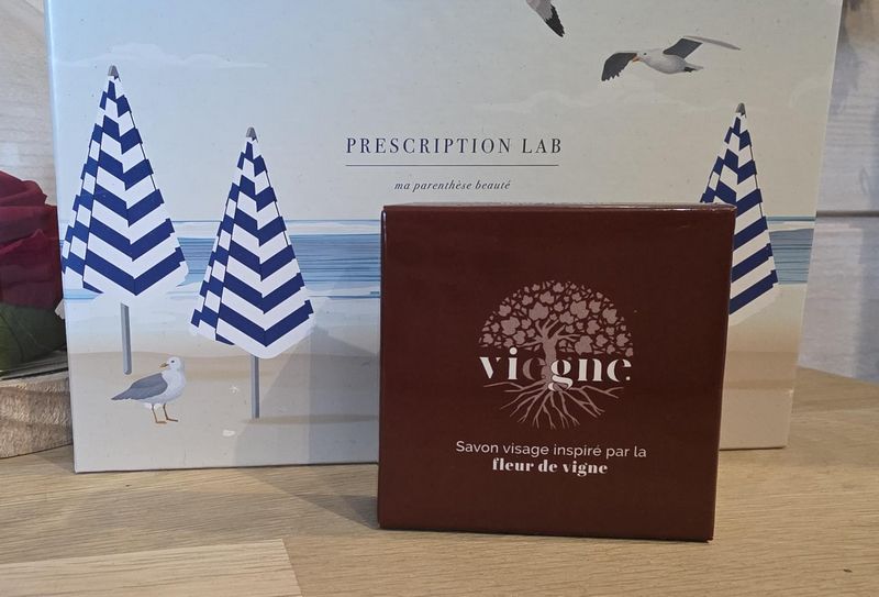 savon visage fleur de vigne