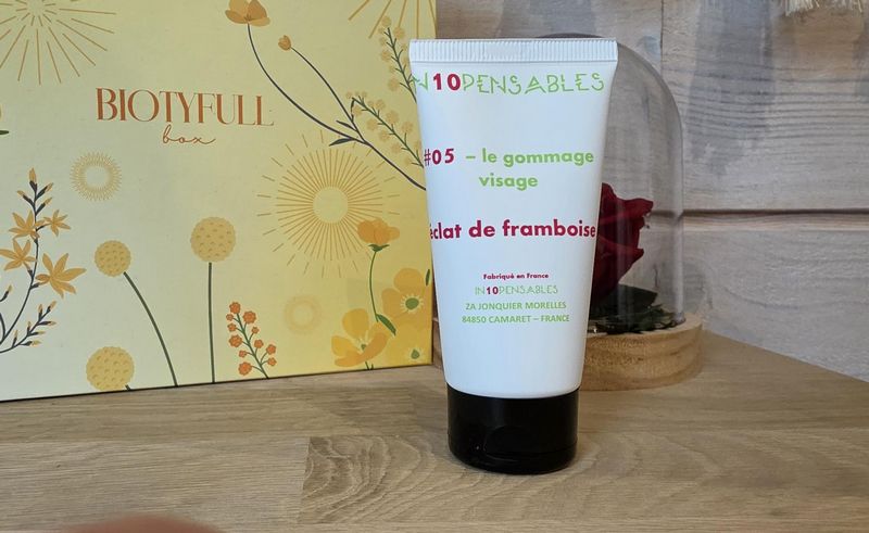 gommage framboise