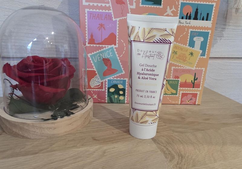 gel douche acide hyaluronique